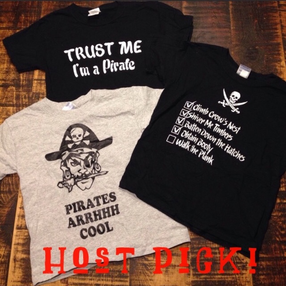 🎉 HOST PICK 🎉PiRaTe Kid's Tees 🎉 HOST PICK 🎉